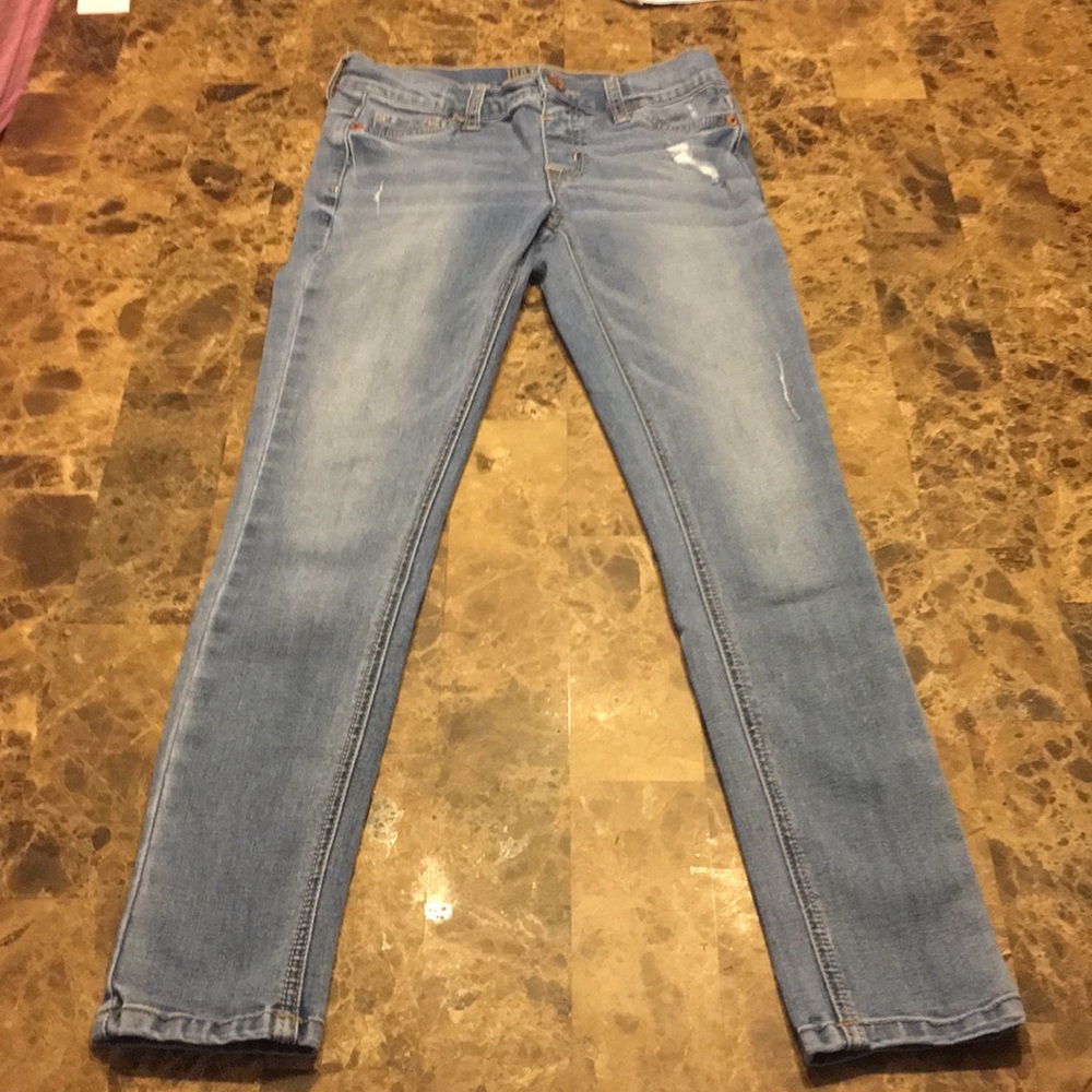 Girls justice jeans size 12 slim
